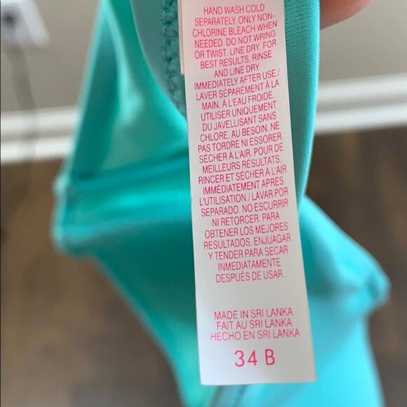 Victoria’s Secret Aqua Bikini Strapless Top - Picture 5 of 6